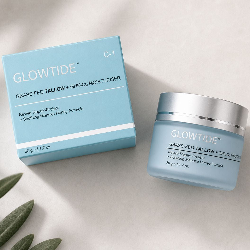 Grass Fed Tallow & Honey Moisturiser + GHK-Cu